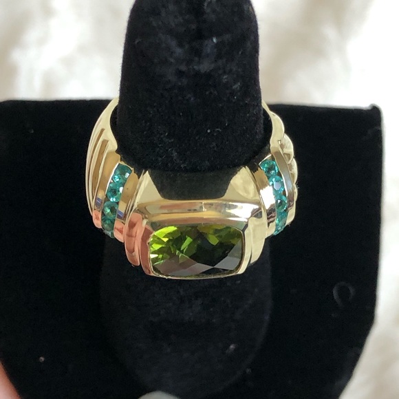David Yurman Peridot Ring - Picture 11 of 12